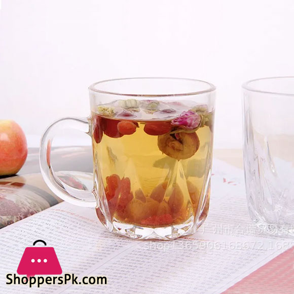 Blinkmax Glassware Tea and Green Tea Mugs KTX204