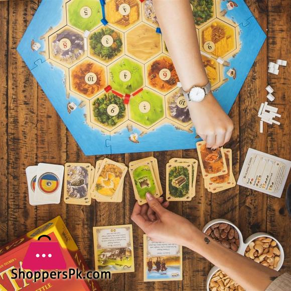 CATAN Trade Build Settle Family Board Game