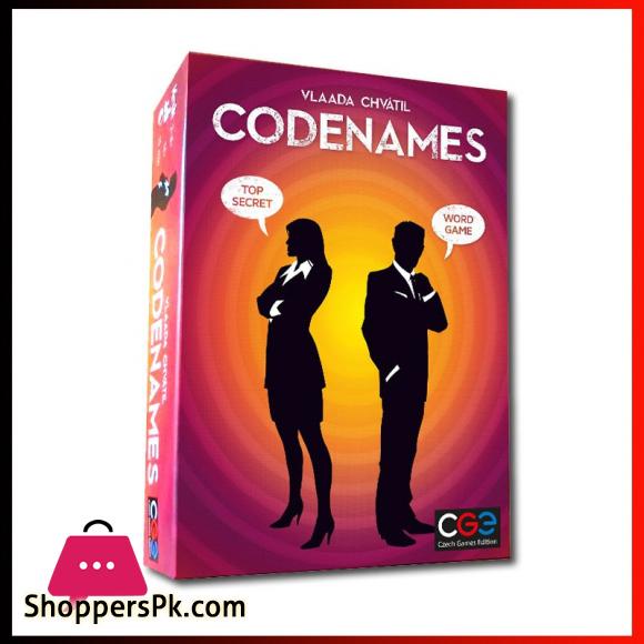 Codenames Top Secret Word Board Game New Open Box Complete Unpunched The Friends & Friendly Party Code Names Board Game