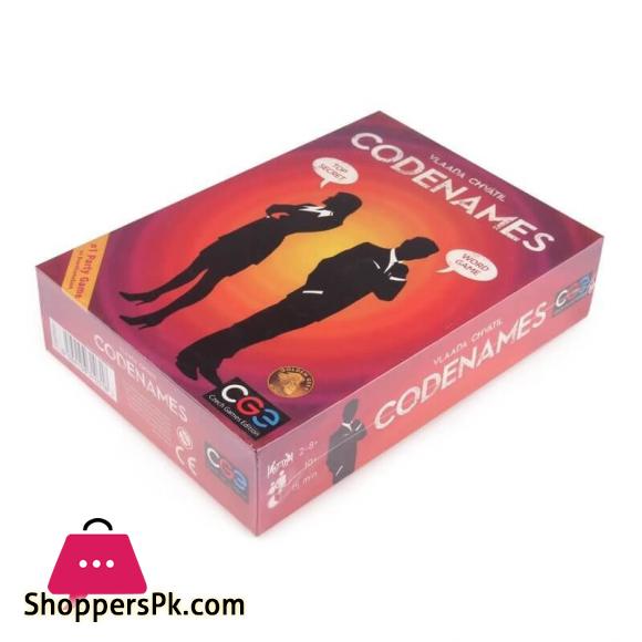 Codenames Top Secret Word Board Game New Open Box Complete Unpunched The Friends & Friendly Party Code Names Board Game