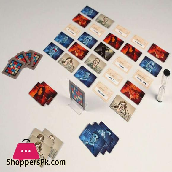 Codenames Top Secret Word Board Game New Open Box Complete Unpunched The Friends & Friendly Party Code Names Board Game