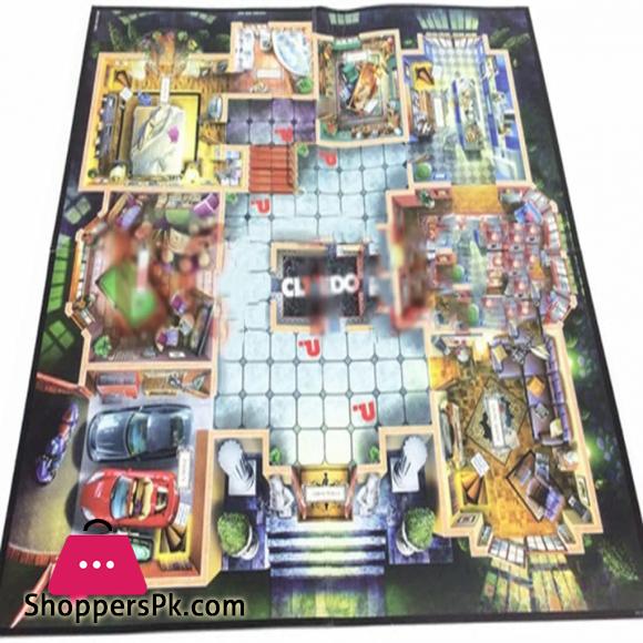 Detective Game, Solving Cases and Revealing Secrets, Board Game Suitable for 2 to 6 People to Play,as a Gift (Size : The New CLUEDO)