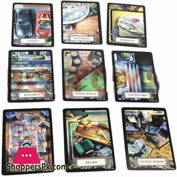 Detective Game, Solving Cases and Revealing Secrets, Board Game Suitable for 2 to 6 People to Play,as a Gift (Size : The New CLUEDO)