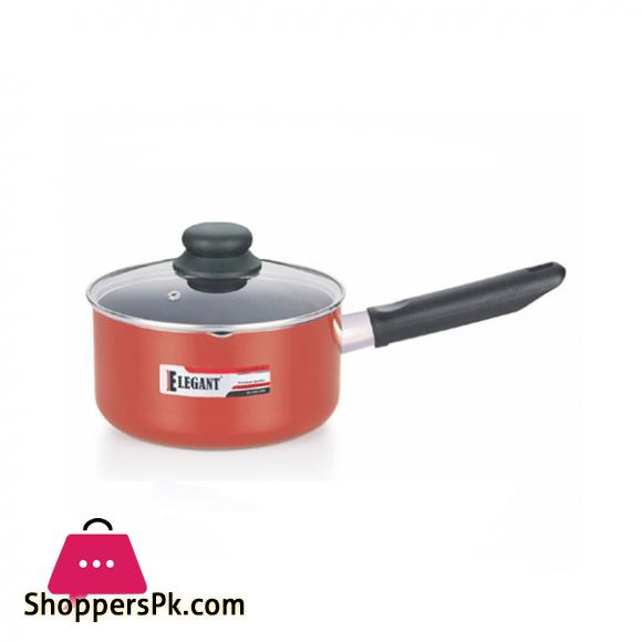 Elegant Servo Non-Stick Sauce Pan with Glass Lid 20 CM - EK678420