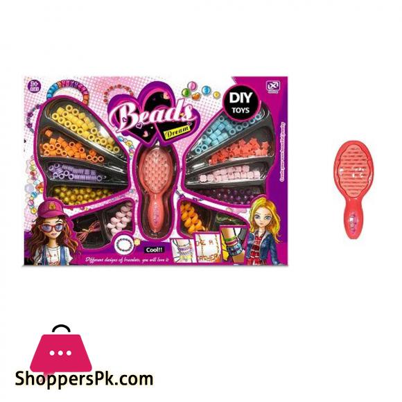 Girls Creator Jewelry Box and Bead Making Set