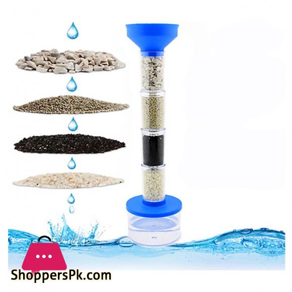 Kids Science 13 Pieces Water Filtration Kit Build & Play DIY Educational Purification Science Experiment