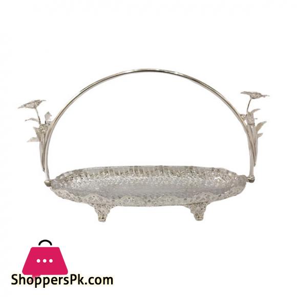 ORchid Oval Serving Dish With Handle - TA1850