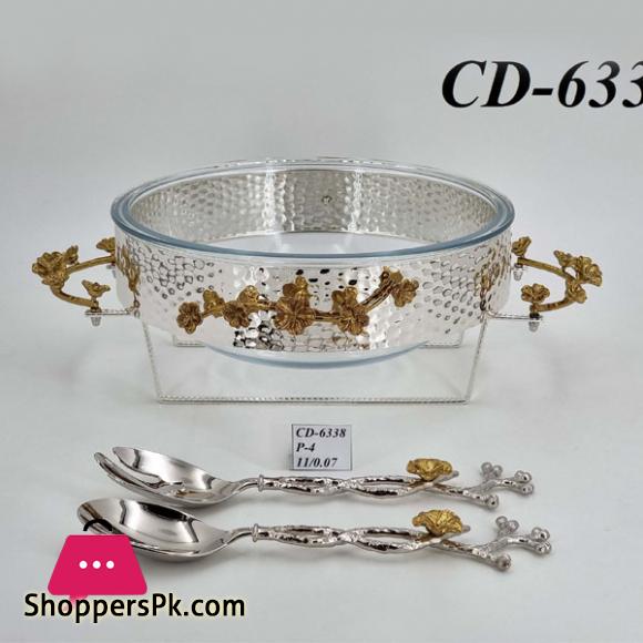Orchid Salad Bowl Silver - CD6338