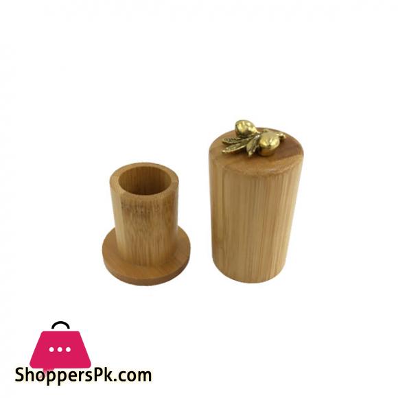 Orchid Wood Toothpick Holder - WB537