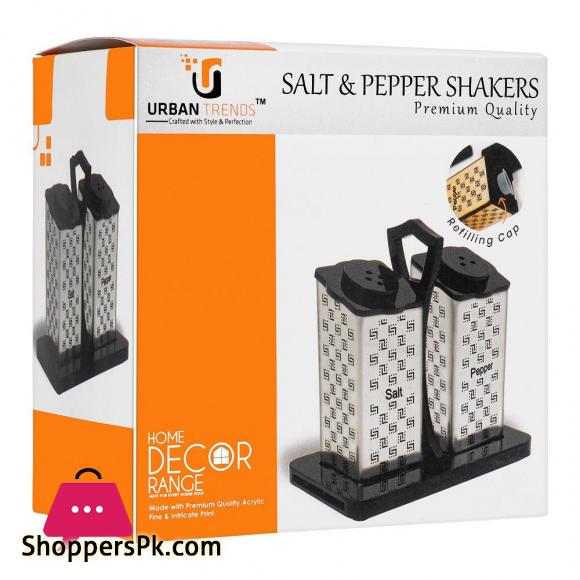 Urban Trends Salt and Pepper Silver