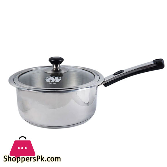 Alpha Durable Stainless Steel Sauce Pan 18cm 2.0 Litre