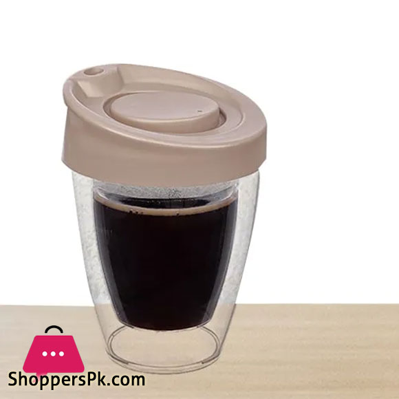 DOUBLE WALLED INSULATED COFFEE MUG - UR-3376 TURKEY MADE