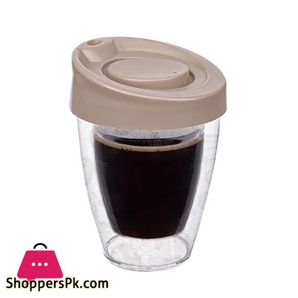 DOUBLE WALLED INSULATED COFFEE MUG - UR-3376 TURKEY MADE