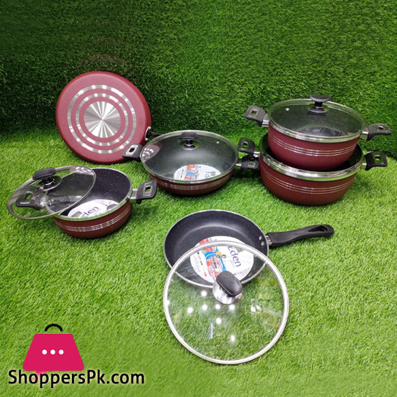 Thai Eden Non Stick Set 17 - Pcs