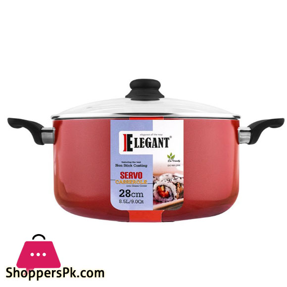 Elegant Servo Non-Stick Casserol 8 Liter – 28cm – EK678328