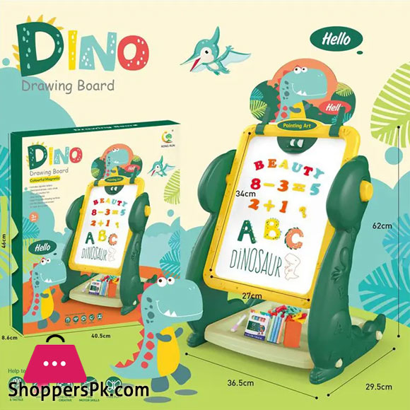 Magnetic Dinosaur Colored Graffiti Erasable Stand Childrens Drawing Board Early Education Educational Toys
