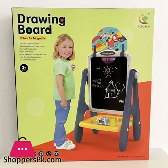Magnetic Dinosaur Colored Graffiti Erasable Stand Childrens Drawing Board Early Education Educational Toys