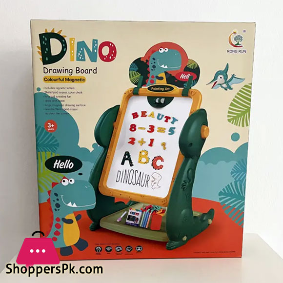 Magnetic Dinosaur Colored Graffiti Erasable Stand Childrens Drawing Board Early Education Educational Toys