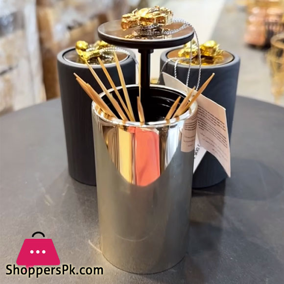 Orchid ToothPick Holder Silver - WB789
