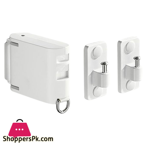 Retractable Hanging Drying Rack Invisible Clothesline Balcony Clothes Line Hole-free Indoor Hotel Balcony Bathroom