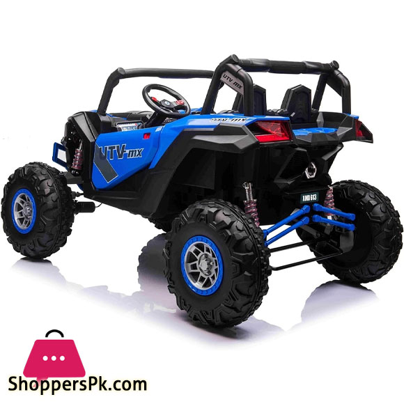 UTV-MX Buggy 24V 4WD 2 Seat Electric Ride On Car Outdoor Toys 2.4G Parental Remote Pedal Operation 4 Wheel Suspension Music and Light
