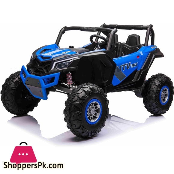 UTV-MX Buggy 24V 4WD 2 Seat Electric Ride On Car Outdoor Toys 2.4G Parental Remote Pedal Operation 4 Wheel Suspension Music and Light