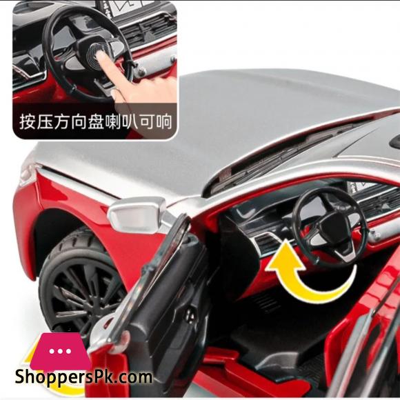 1:24 BMW THE 7 760LI High Simulation Diecast Metal Alloy Model car Sound Light Pull Back