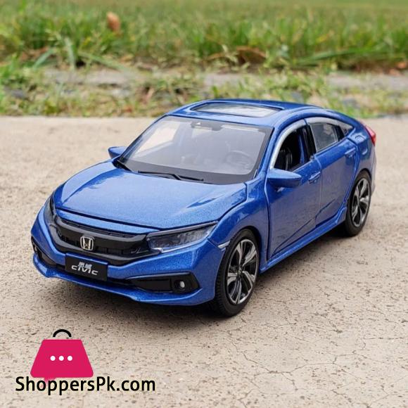 1/32 Honda Civic Model Car Diecast Toy Car model Sound Light Vehicle