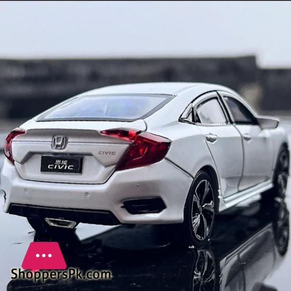 1/32 Honda Civic Model Car Diecast Toy Car model Sound Light Vehicle