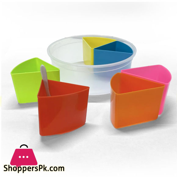 6 partition Masala Box Multicolor