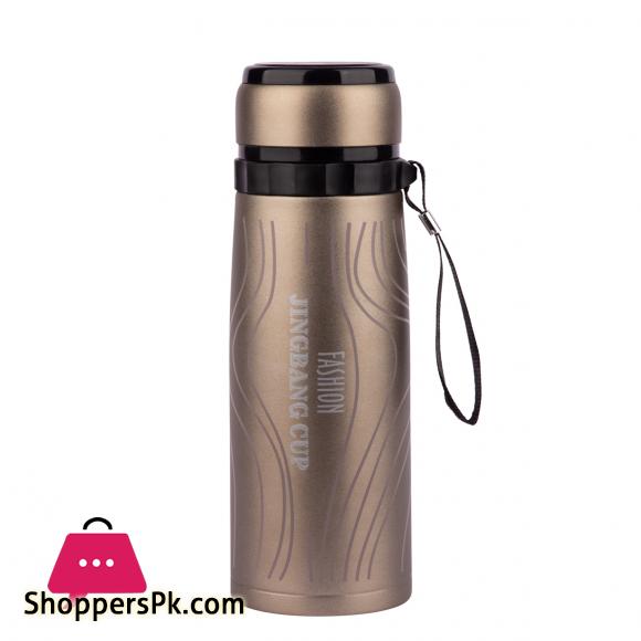 800ml Beautiful Stainless Steel Sports Water Bottle Vacuum Flask - Double Layer Insulation Vacuum Flask Hot and Cold Water Bottle / Traveling Bottle
