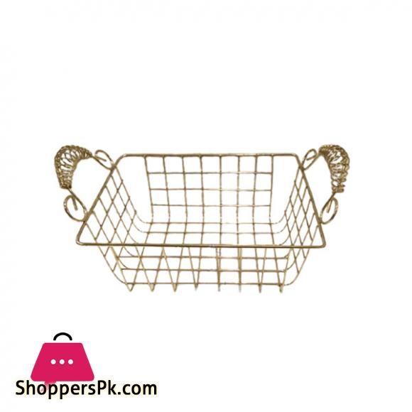 Metal Wire Basket Rose Gold – BA-8802