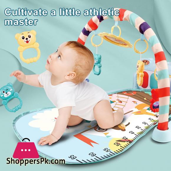 Baby Play Mat Baby Gym Piano with Music & Lights