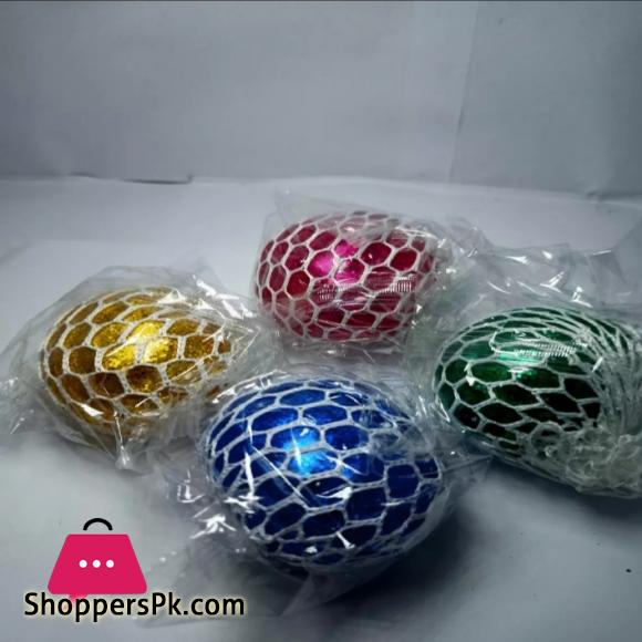 Magic Color Changeable Squishy Mesh Ball - Stress Release Toy - Toy For Kids - Stress Relief Ball
