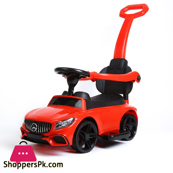 Mercedes Benz AMG 4 In 1 Ride-On Push Car Stroller