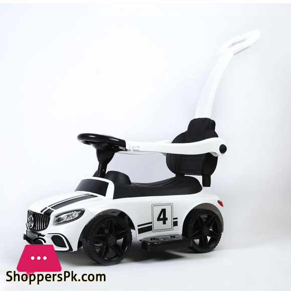 Mercedes Benz AMG 4 In 1 Ride-On Push Car Stroller
