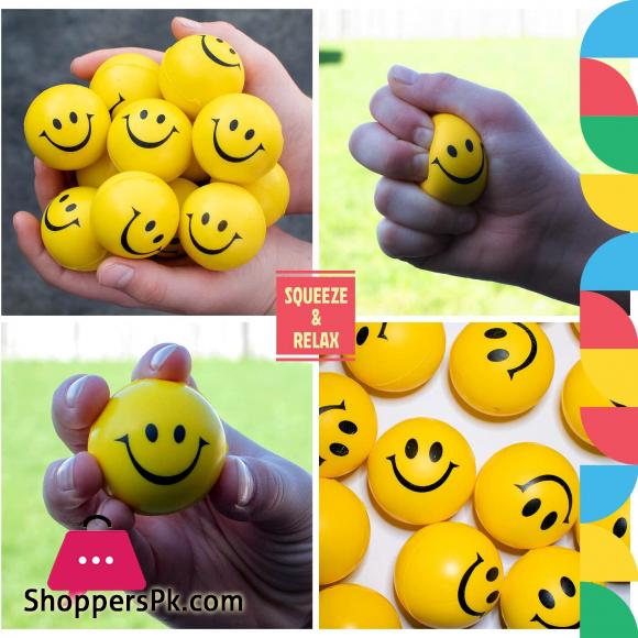 Smile Stress Balls - Smile Funny Face Stress Ball - Happy Smile Face Squishies Toys Stress Foam Balls for Soft Play