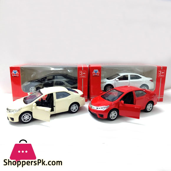 Toyota Corolla Grande 1:36 scale diecast model toy car collection Random Color pull back action