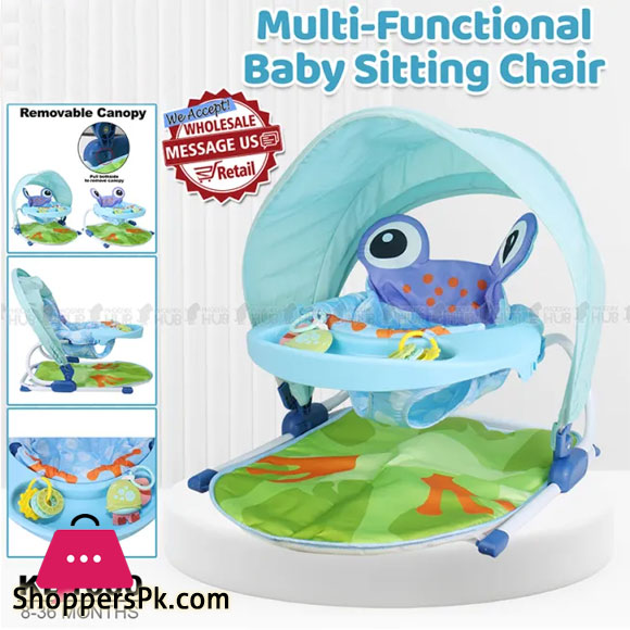 Portable Cartoon Tent Game Dining Chair Training Sit Baby Learning to Sit Chair