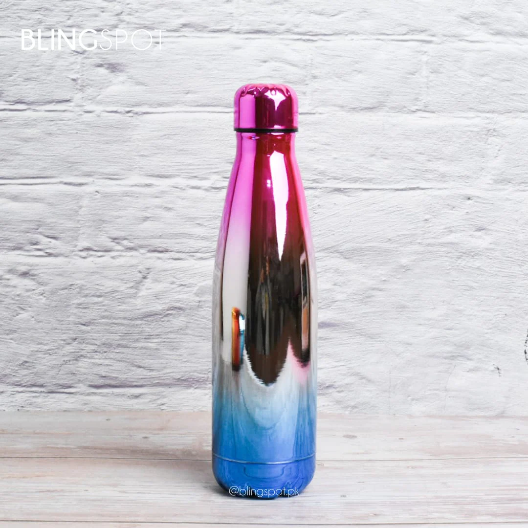 SHINY RAINBOW GRADIENT WATER BOTTLE