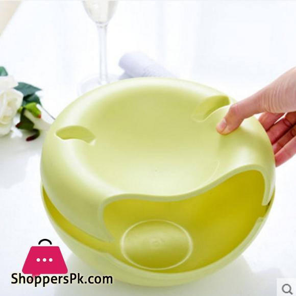 2 in 1 Lazy Snack Bowl With Phone Stand Holder-Pack Of 2