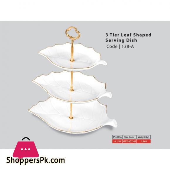 3-Tier Cake Plate Stand Tray Wedding Birthday Party Cupcake Display Tower Set