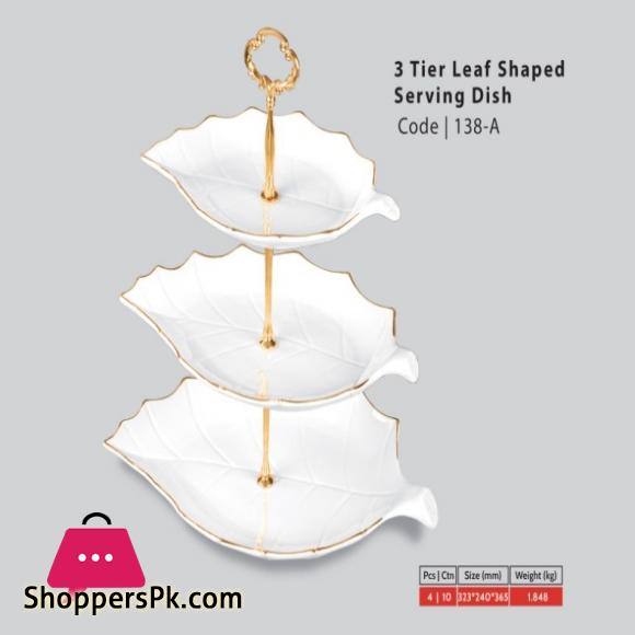 3-Tier Cake Plate Stand Tray Wedding Birthday Party Cupcake Display Tower Set