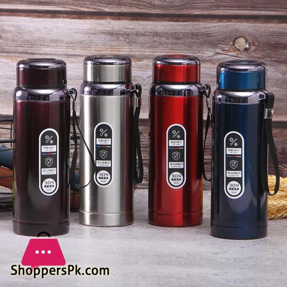 800ml Stainless Steel Water Bottle Large Capacity Double Wall Thermos Bottle Outdoor Vacuum Water Flask Thermal Insulated Cup Hot And Cold Water Bottle