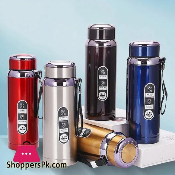 800ml Stainless Steel Water Bottle Large Capacity Double Wall Thermos Bottle Outdoor Vacuum Water Flask Thermal Insulated Cup Hot And Cold Water Bottle
