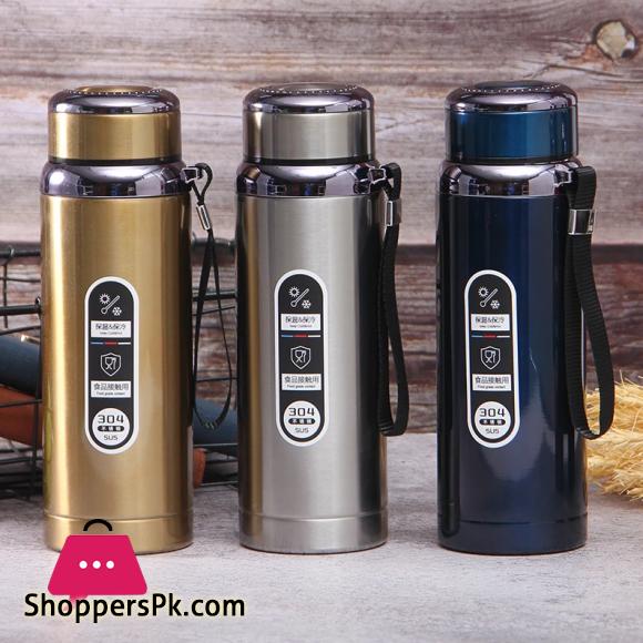 800ml Stainless Steel Water Bottle Large Capacity Double Wall Thermos Bottle Outdoor Vacuum Water Flask Thermal Insulated Cup Hot And Cold Water Bottle