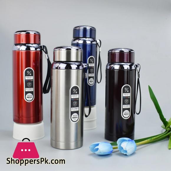 800ml Stainless Steel Water Bottle Large Capacity Double Wall Thermos Bottle Outdoor Vacuum Water Flask Thermal Insulated Cup Hot And Cold Water Bottle