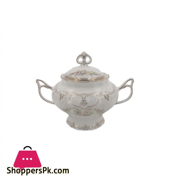 Angela Ceramic Sugar Pot with Lid - BRD173