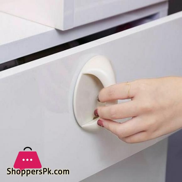Cabinet Drawer - Self-Stick Cabinet Drawer Handle Helper Auxiliary Kitchen Cabinet Door Window Handle Sticker Convenient Opening Stick-on Handles