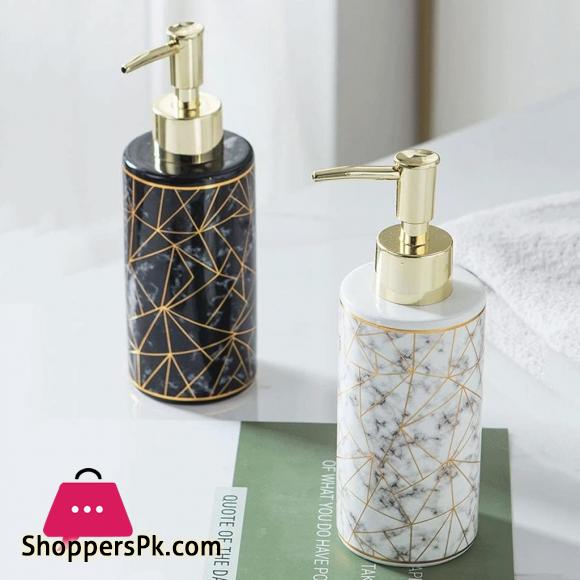 Ceramic Liquid Dispenser Foam Soap Dispenser Kitchen Sink Soap Dispenser Shampoo Massage Oil Pump-Bottles Dispensers